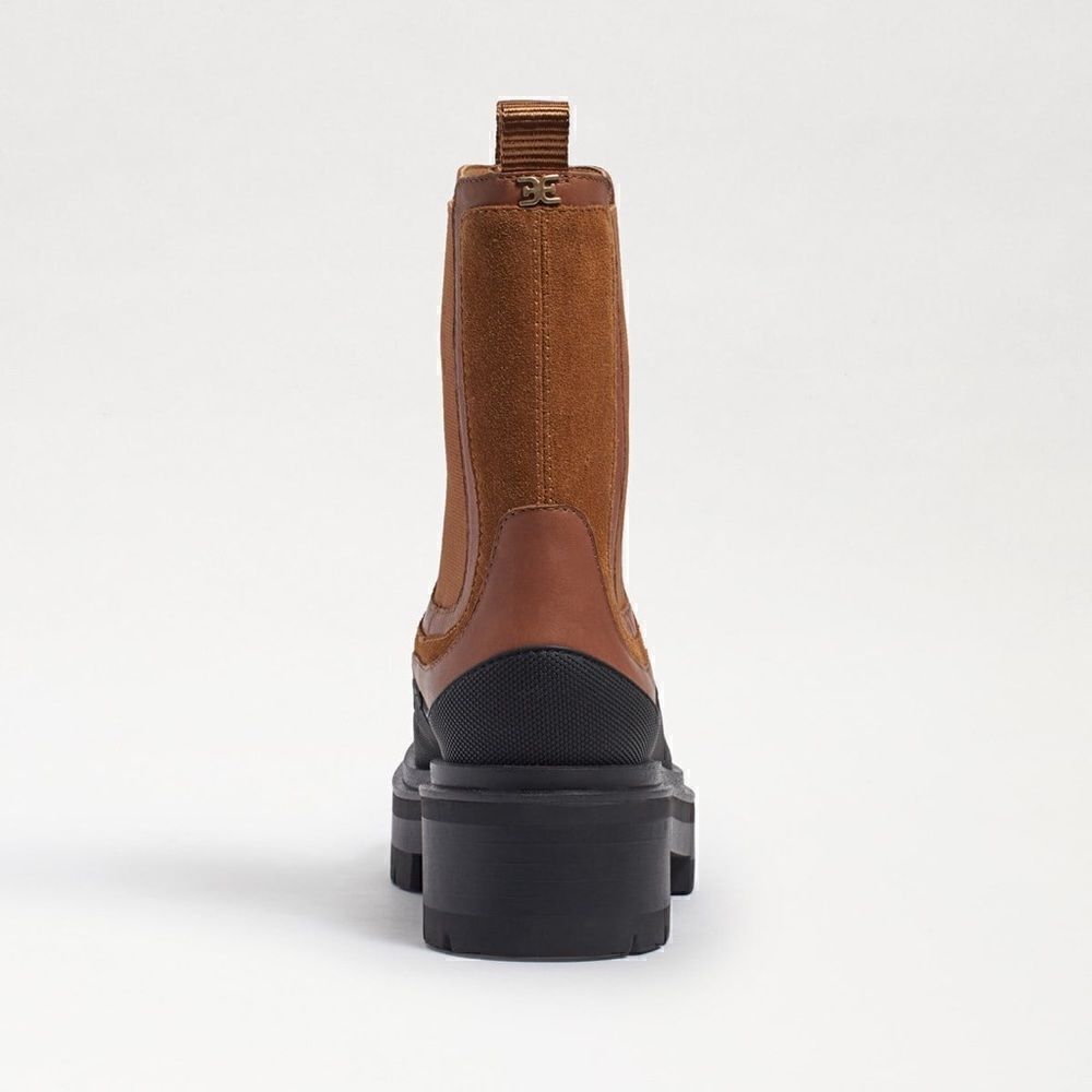 New Sam Edelman Lulia Lug Sole Boots - Picture 10 of 11